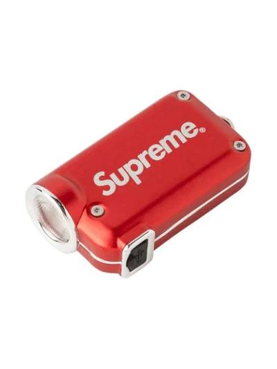 Shop Supreme Nitecore Tini Keychain Light In Red