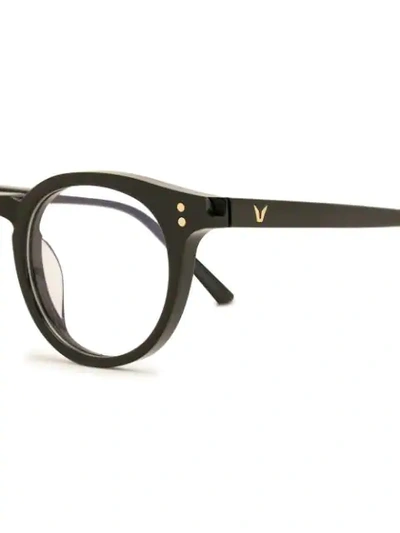 Shop Gentle Monster Milan 01 Round-frame Glasses In Black