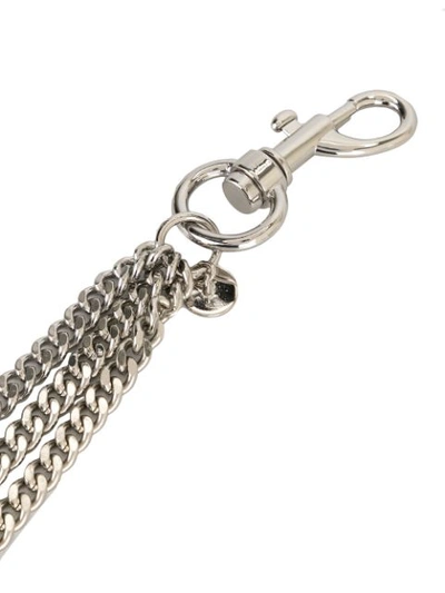 Shop Alyx Three Tiered Chain In Silver