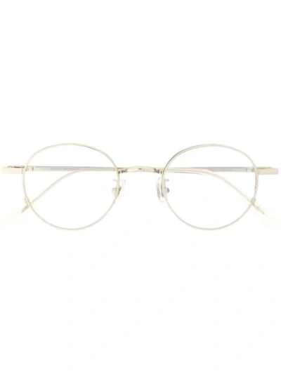 Shop Gentle Monster Dear Classic 02 Optical Glasses In Silver