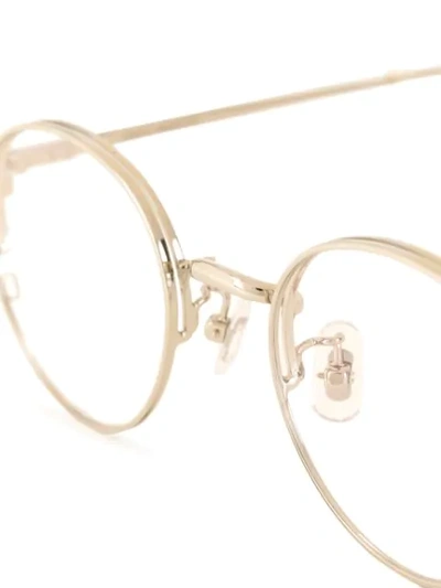 Shop Gentle Monster Dear Classic 02 Optical Glasses In Silver