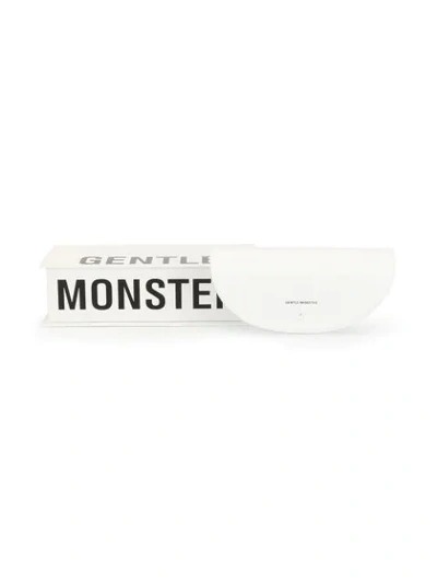 Shop Gentle Monster Dear Classic 02 Optical Glasses In Silver