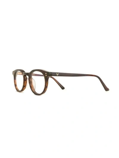 Shop Gentle Monster Milan B4 Optical Glasses In Brown