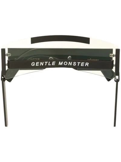 Shop Gentle Monster Odyssey M01 Sunglasses In Black