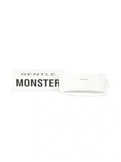 Shop Gentle Monster Tomboe Or1 Sunglasses In Silver