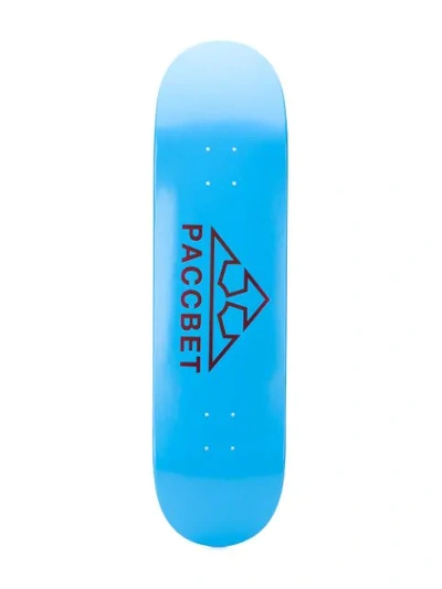 Shop Rassvet Logo Skateboard Deck In 1 Blue