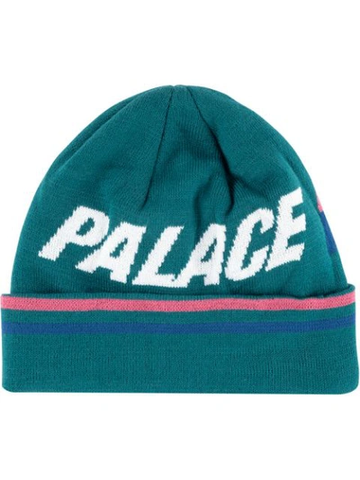 Shop Palace Ferghouse Beanie In Blue