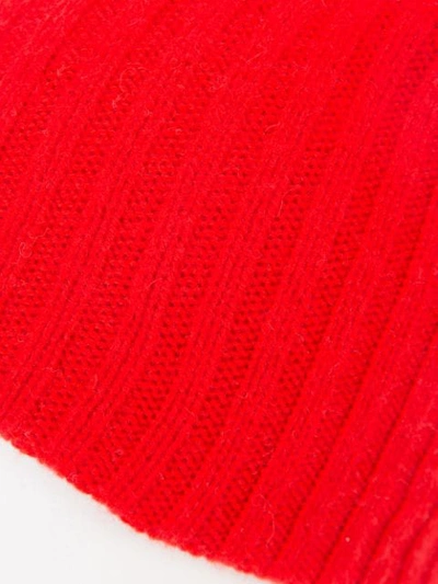 Shop The Elder Statesman Cashmere Summer Cap In Red