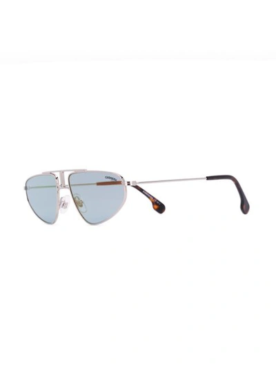 Shop Carrera Oversized Sunglasses In Silver