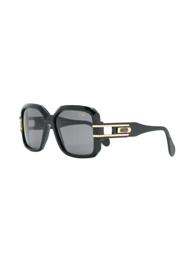 Cazal Oversized Square Sunglasses In Black