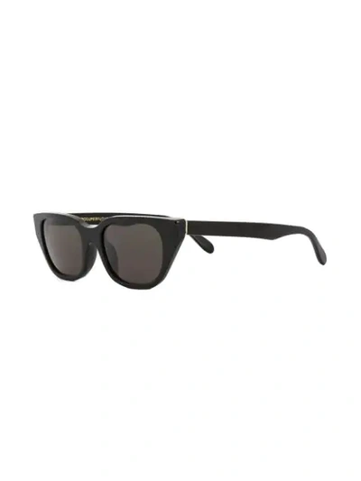Shop Retrosuperfuture Cento Black Sunglasses
