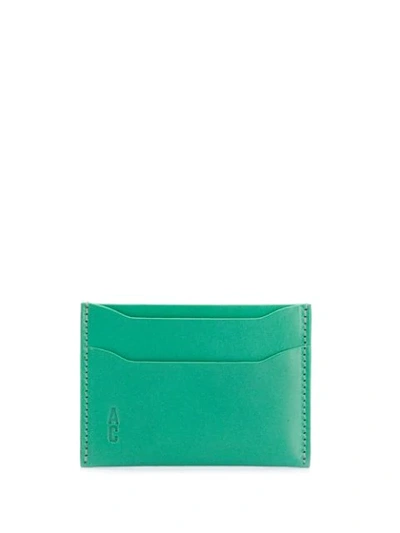 Shop Ally Capellino Classic Cardholder In Green