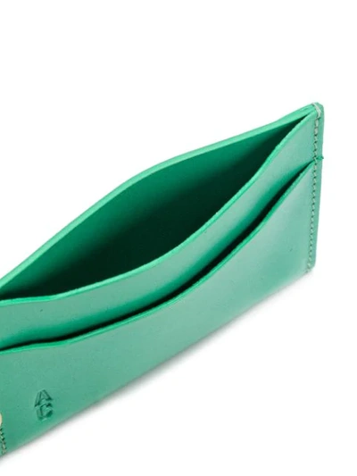 Shop Ally Capellino Classic Cardholder In Green