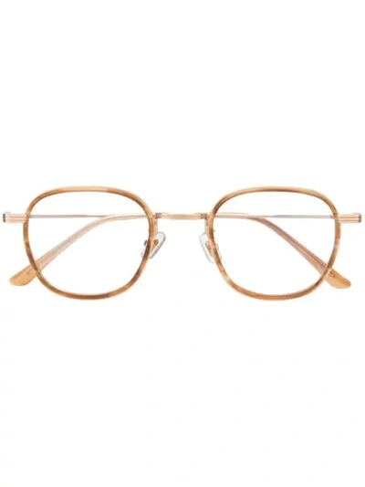 Shop Gentle Monster Coco B1 Optical Glasses In Brown