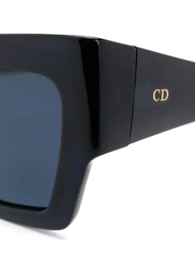 Shop Dior Cat Style Cat Eye Sunglasses In Blue