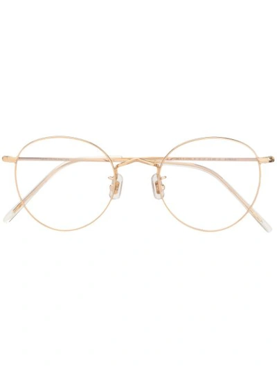 Shop Gentle Monster 9 Proud 032 Optical Glasses In Gold
