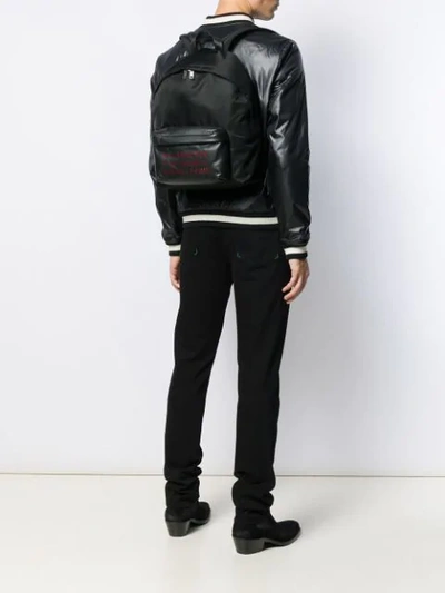Shop Givenchy Leather-panelled Shell Backpack In Black