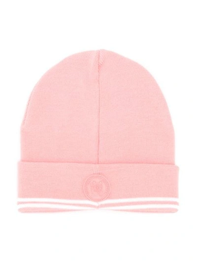 Shop Gcds Logo Beanie In Pink