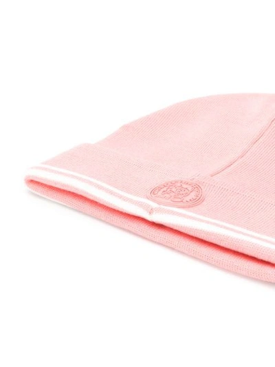 Shop Gcds Logo Beanie In Pink