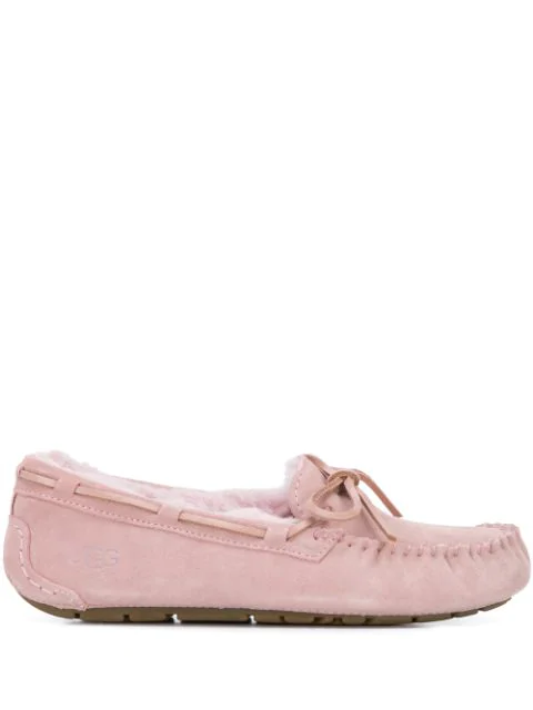 dusty rose loafers