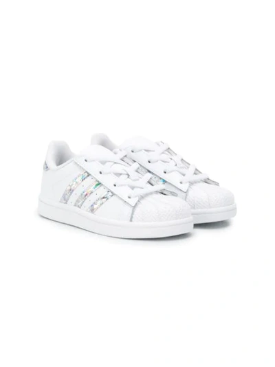 Shop Adidas Originals Superstar Sneakers In White