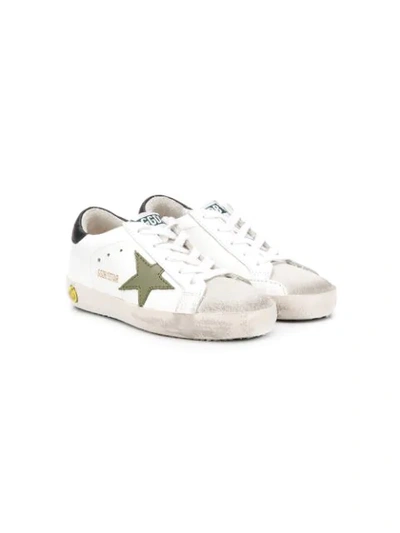 Shop Golden Goose Superstar Sneakers In White