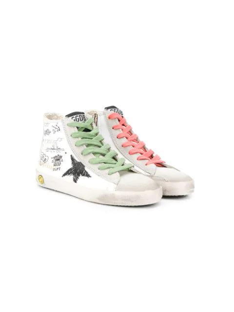 golden goose kids sneakers