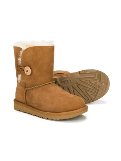 Shop Ugg Classic Snow Boots In Neutrals