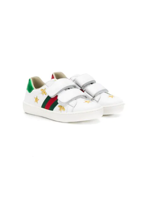 gucci strap trainers