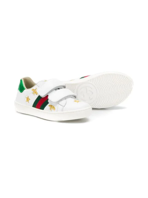 gucci bee trainers womens