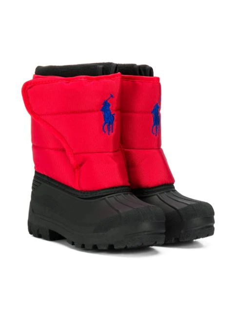 ralph lauren red boots
