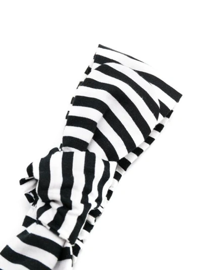 Shop Wauw Capow By Bangbang Molly Striped Headband In White