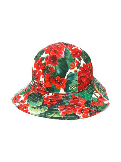 floral sun hat