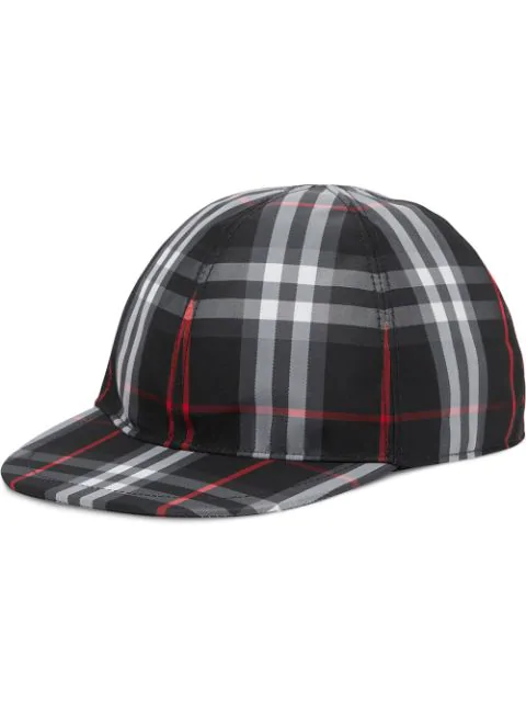 burberry print hat
