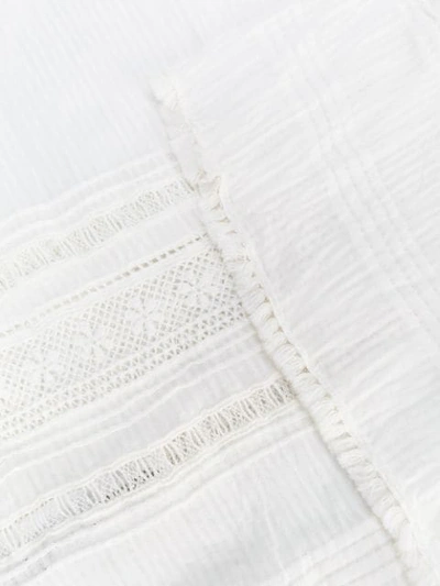 Shop American Outfitters Teen Embroidered Scarf In White