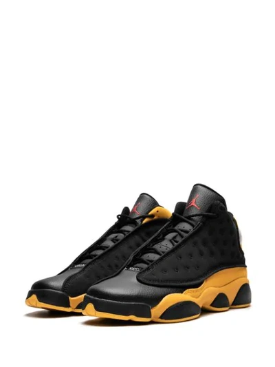 Shop Jordan Air  13 Retro Sneakers In Black
