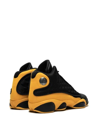 Shop Jordan Air  13 Retro Sneakers In Black