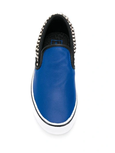 Shop Vans Slip In Blue