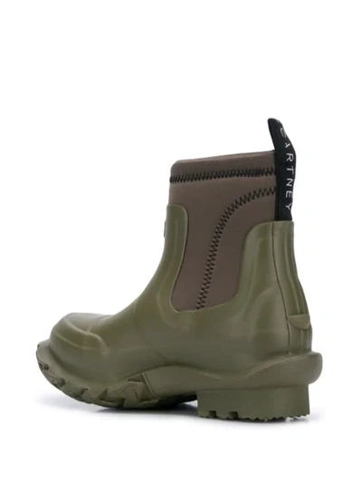 Shop Stella Mccartney X Hunter Rain Boots In Green