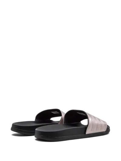 Shop Adidas Originals Adilette Comfort Slides In Black