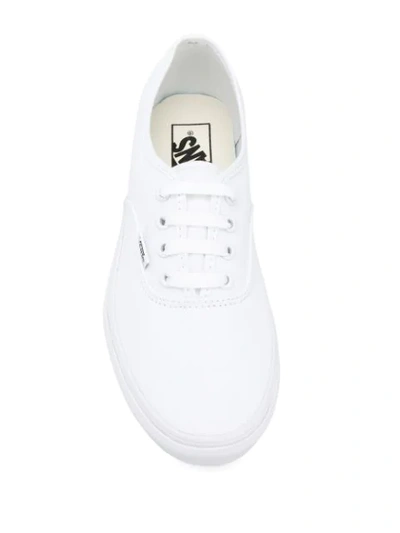 Shop Vans Low-top Platform Sneakers In White