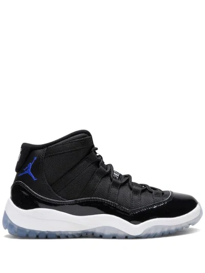 Shop Jordan 11 Retro "space Jam" Sneakers In Black ,white