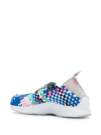 Shop Nike Air Woven Multicoloured Sneakers In White