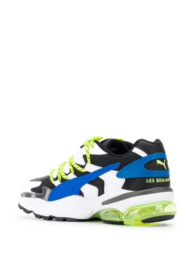 Puma X Les Benjamins Cell Alien Sneakers In Black