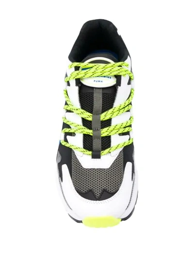 Puma X Les Benjamins Cell Alien Sneakers In Black