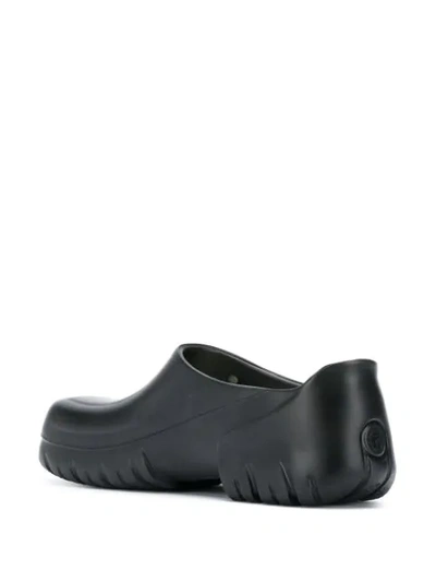 Shop Birkenstock Professional Lined Slippers In A630 Fur Black