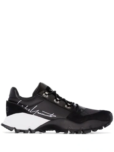 Shop Y-3 Kyoi Trail Sneakers In Black