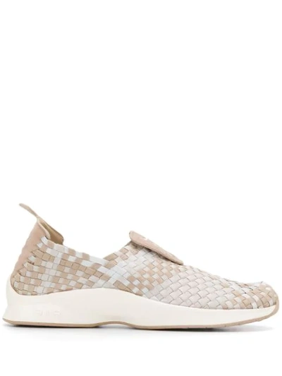 Shop Nike Air Woven Sneakers In Neutrals