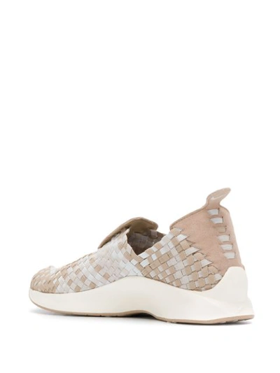 Shop Nike Air Woven Sneakers In Neutrals