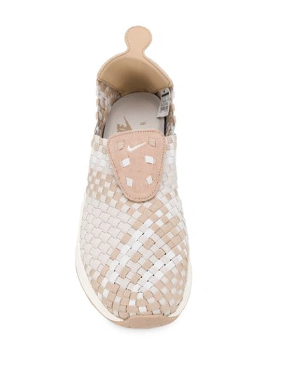 Shop Nike Air Woven Sneakers In Neutrals